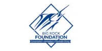 Logo of Big Rock Foundation with a stylized marlin fish inside a diamond outline and text below.